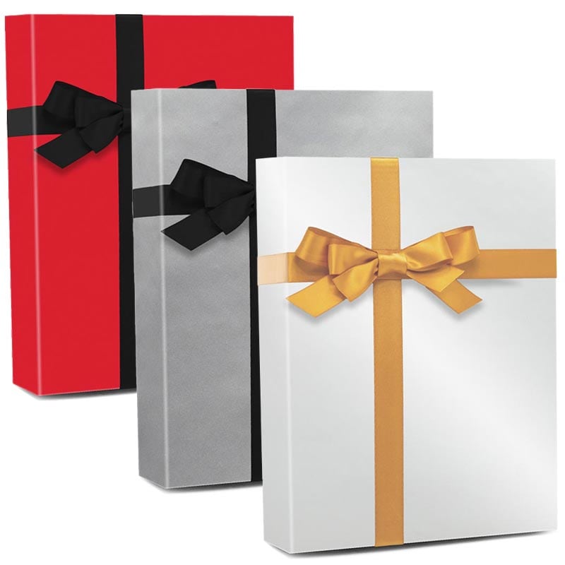 Red Gloss Gift Wrap 24 x 833' by Paper Mart